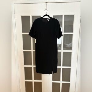 Aritzia Classic Black Midi Dress